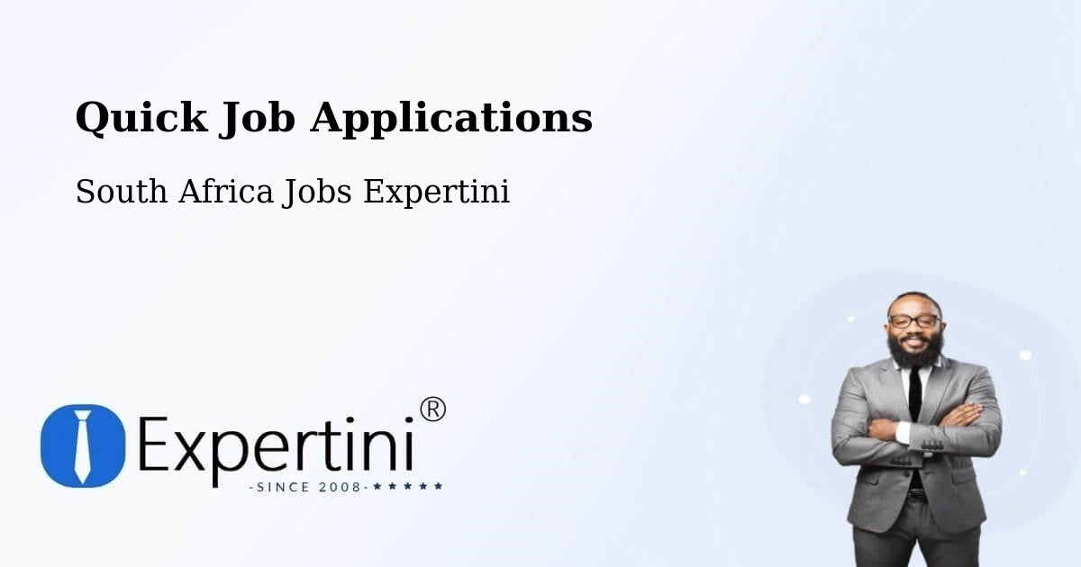 Quick Job Applications - South Africa Jobs Expertini