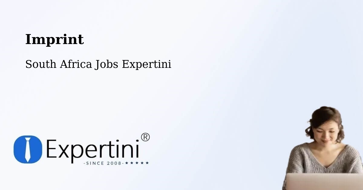 Imprint – Kroonstad - South Africa Jobs Expertini
